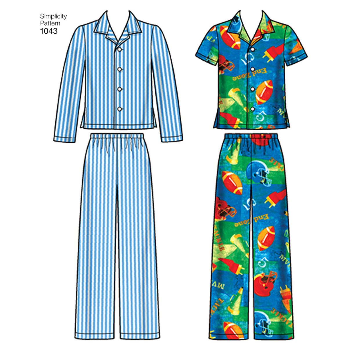 Simplicity Sewing Pattern 1043 Child's, Girls' and Boys' Separates