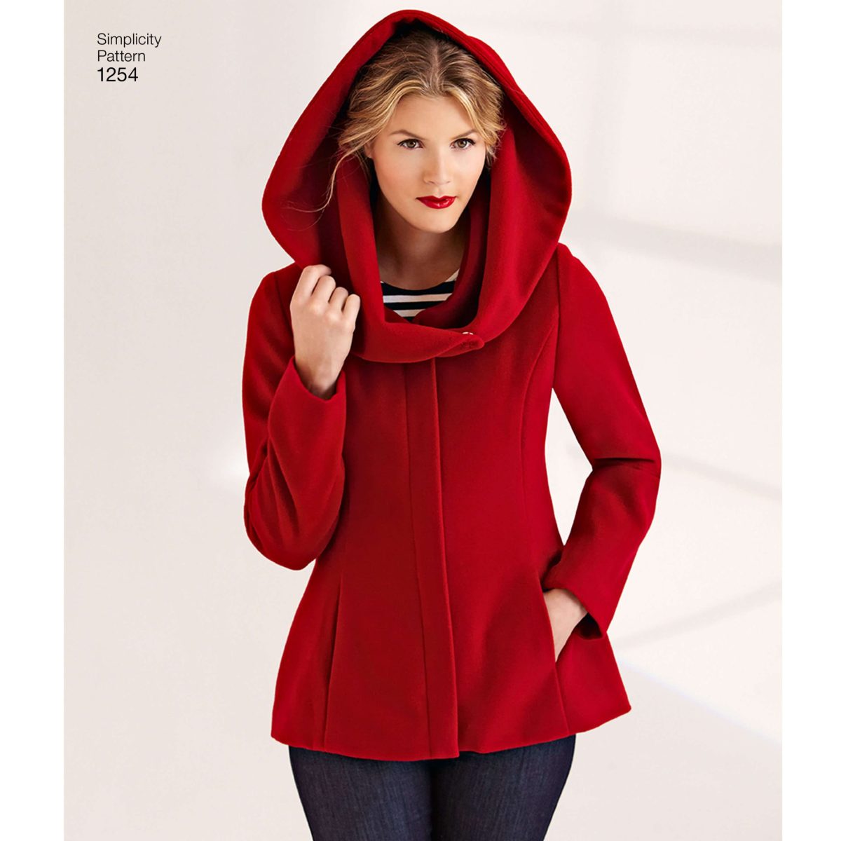 Simplicity Sewing Pattern 1254 Misses' Leanne Marshall Easy Lined Coat or Jacket