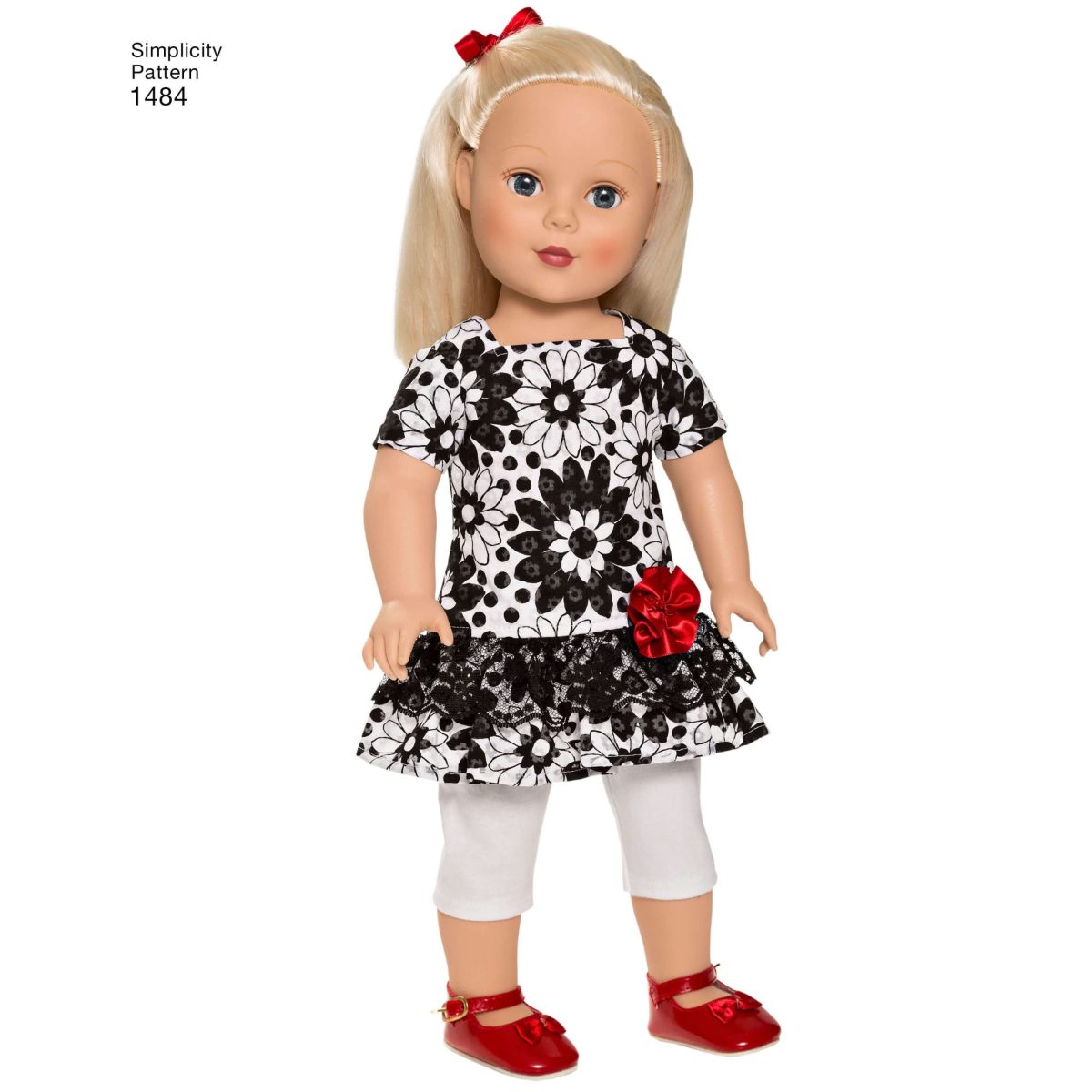 Simplicity Sewing Pattern 1484 Doll Clothes