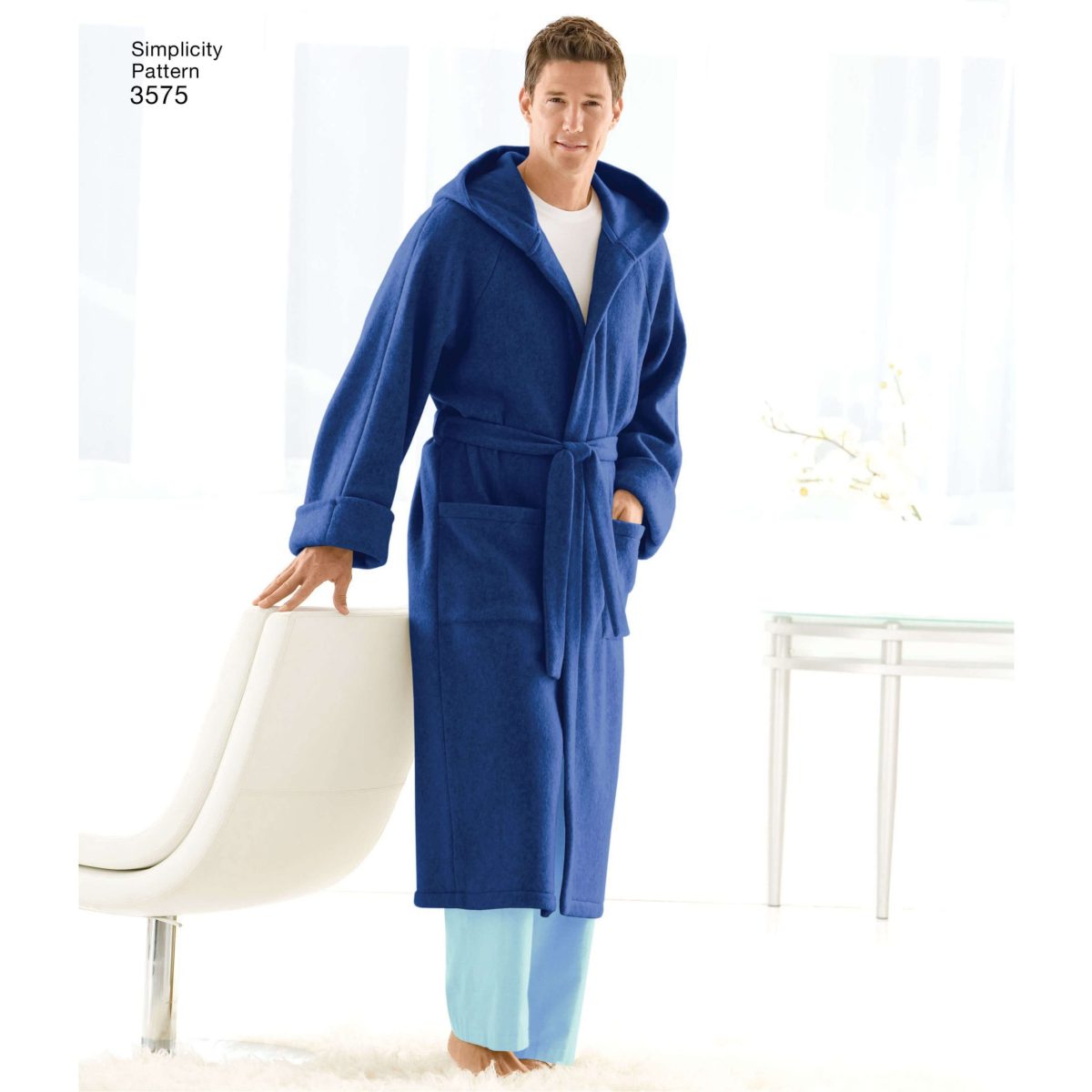 Simplicity Sewing Pattern 3575 Unisex Child, Teen and Adult Robe