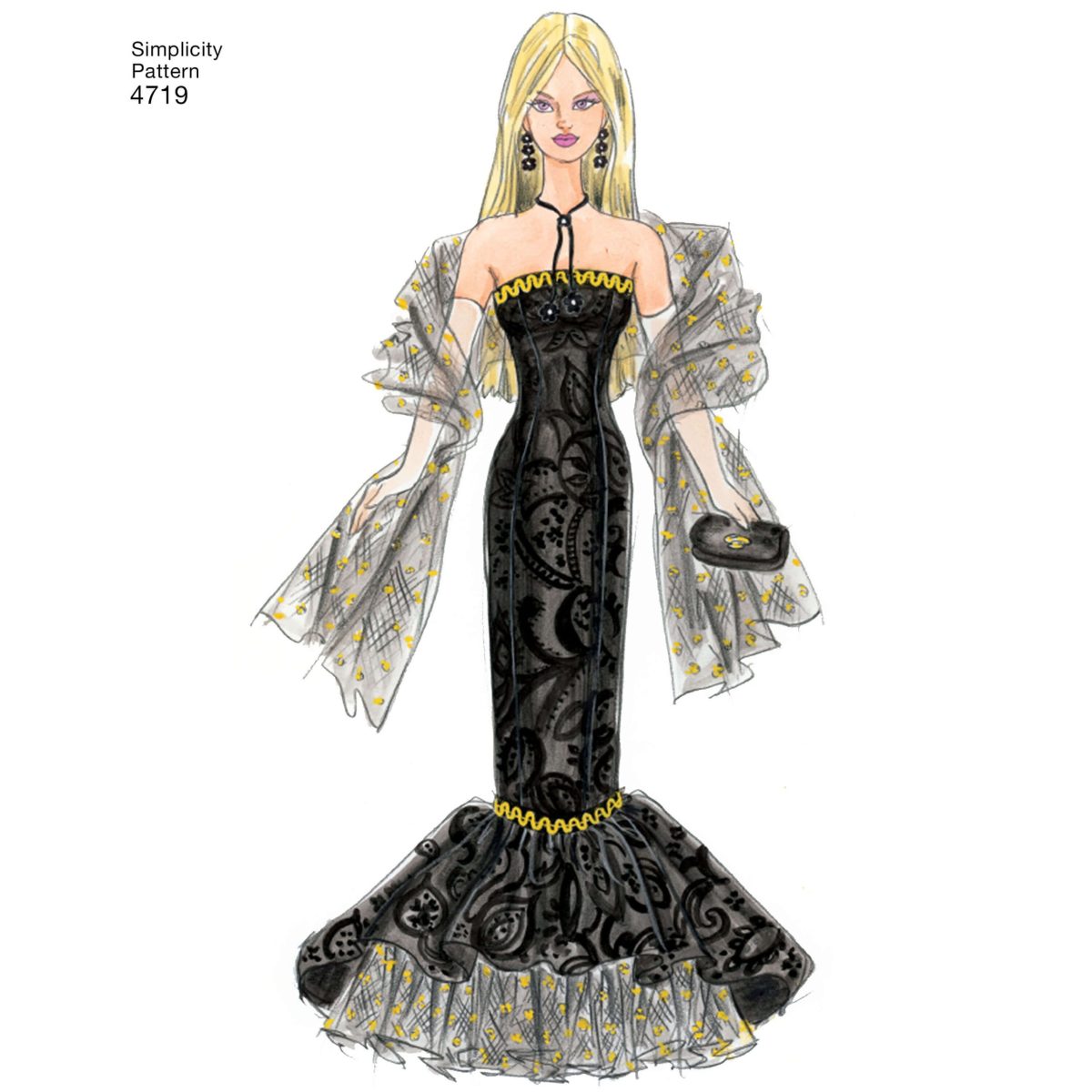 Simplicity Sewing Pattern 4719 Doll Clothes