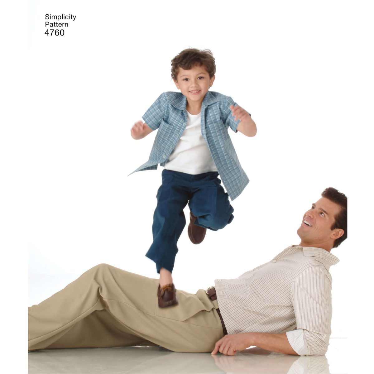 Simplicity Sewing Pattern 4760 Boys and Men Shirts and Trousers