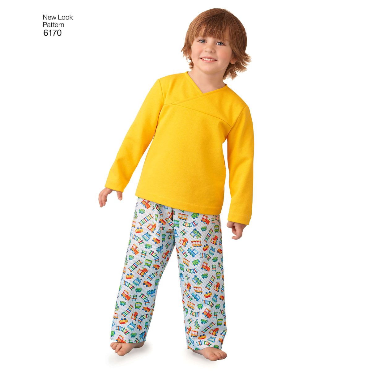 New Look Sewing Pattern N6170 Toddler's and Child's Pyjamas