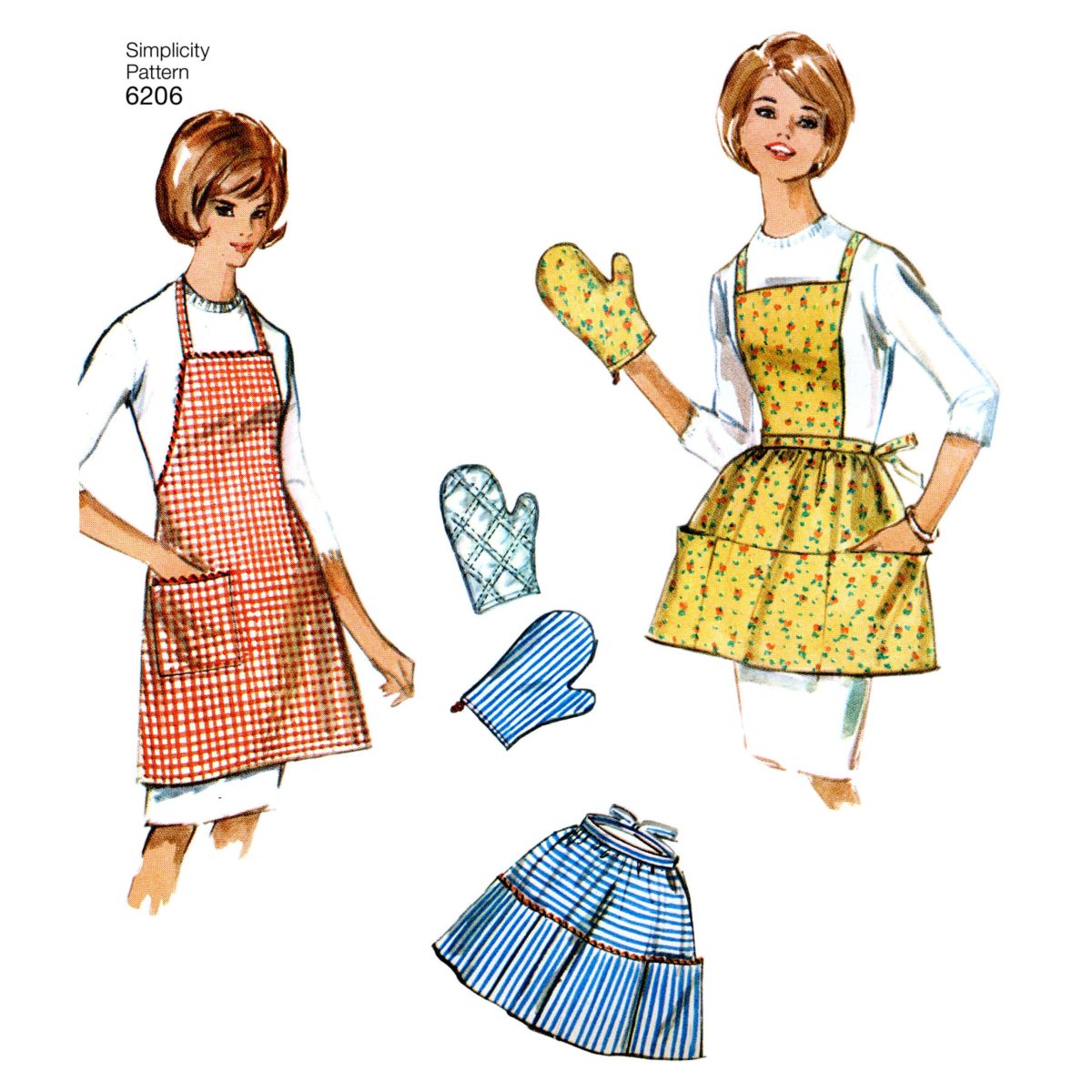 Simplicity Sewing Pattern 6206 Vintage Gift and Accessories