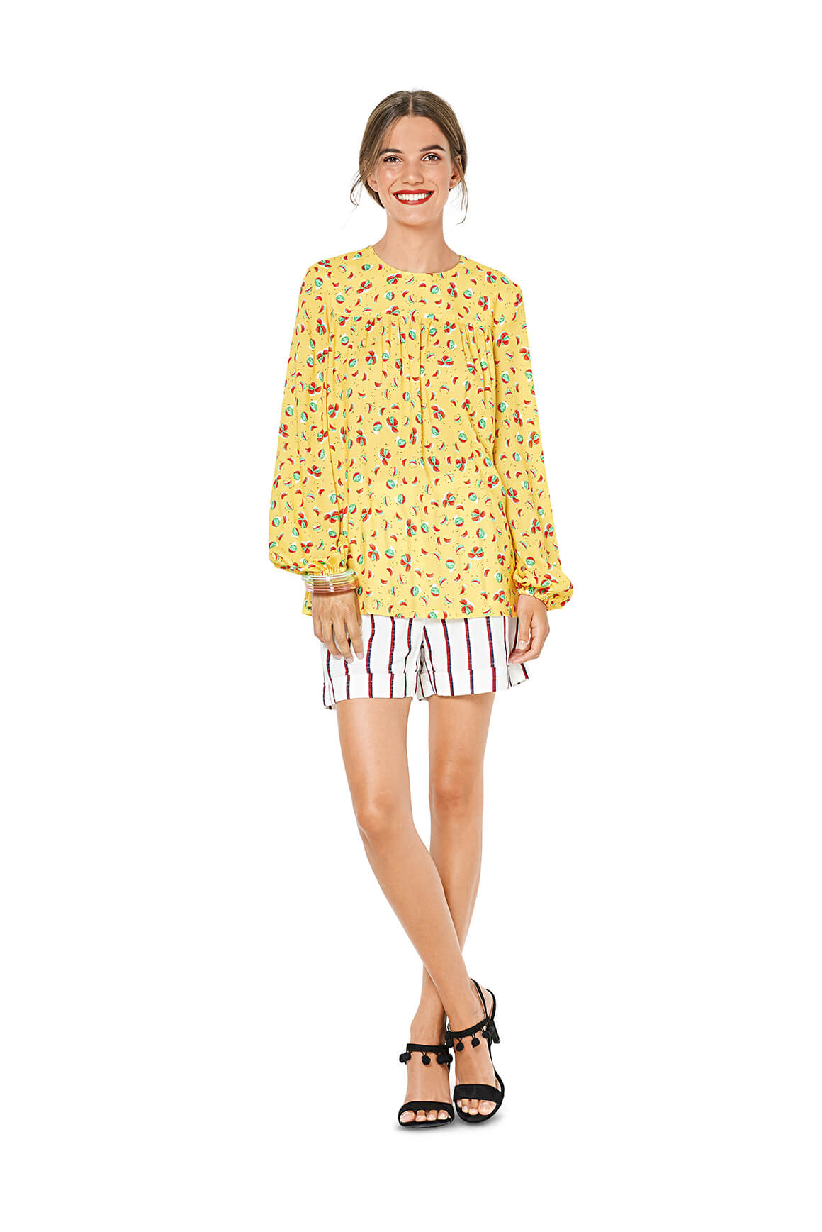 Burda Style Pattern 6313 Misses' babydoll top