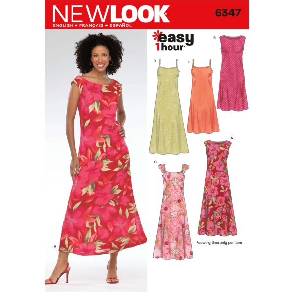 New Look Sewing Pattern N6347 Misses' Dresses