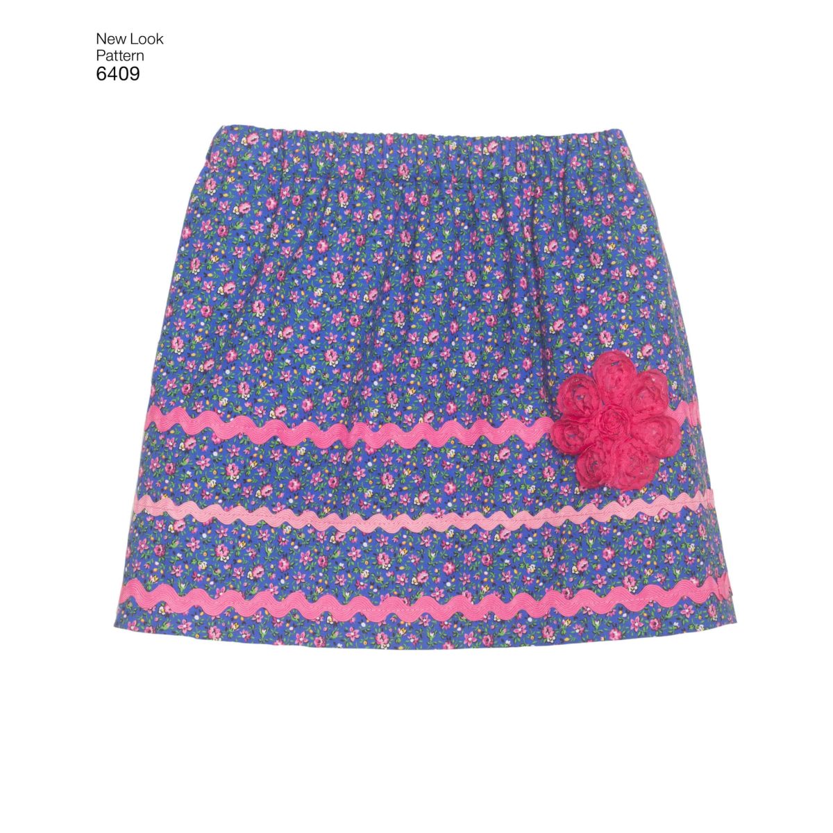 New Look Sewing Pattern N6409 Child's Pull-On Skirts