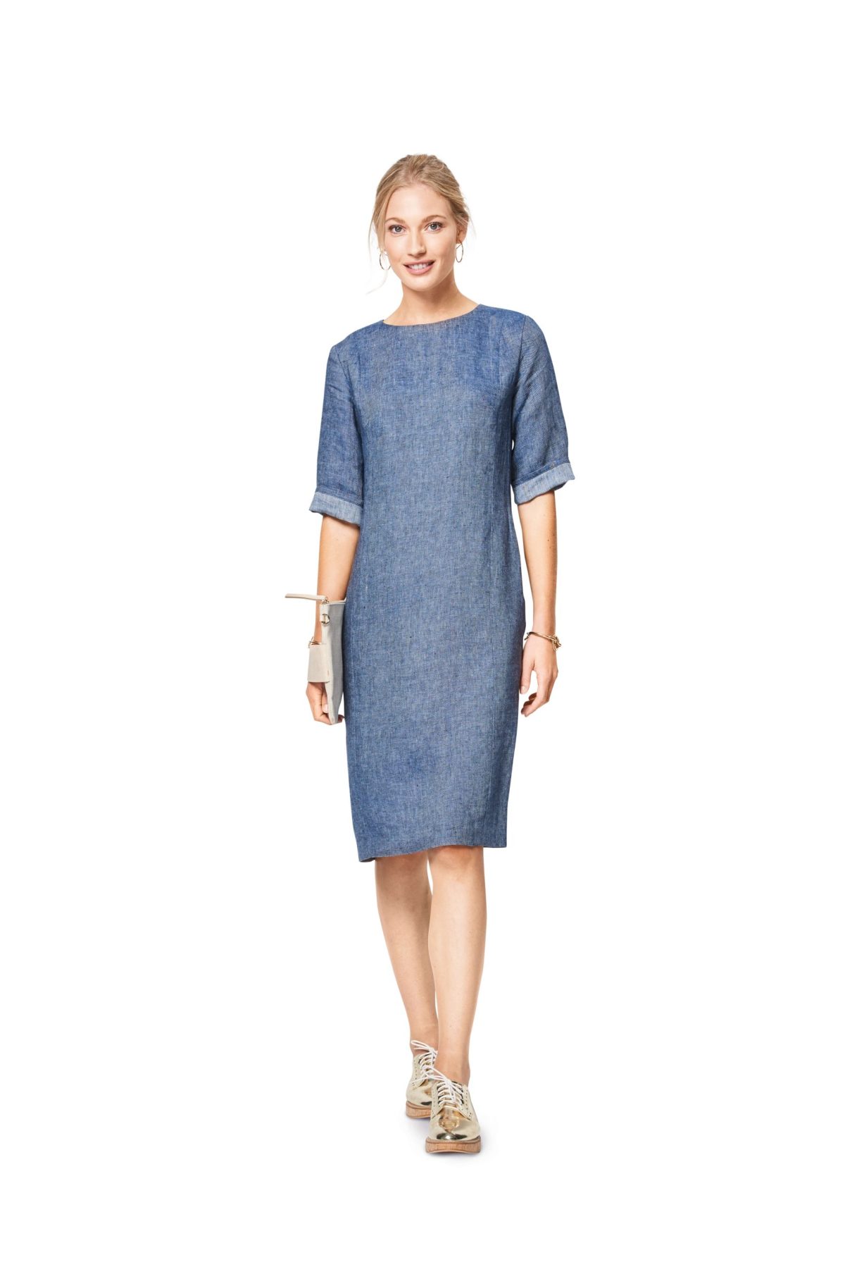 Burda Style Pattern B6418 Women's Feminine Dresses