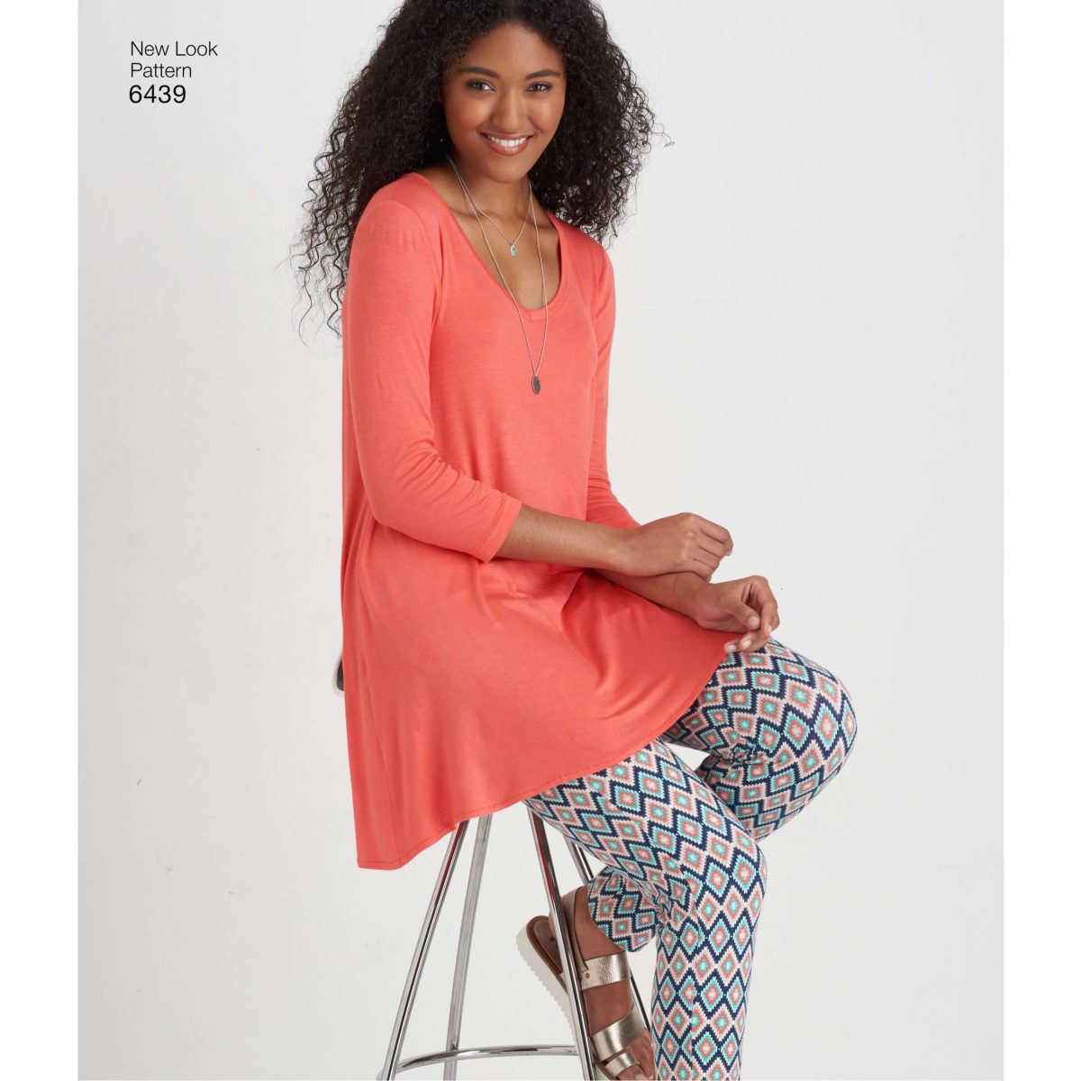 New Look Sewing Pattern N6439 Misses' Knit Tunics with Leggings