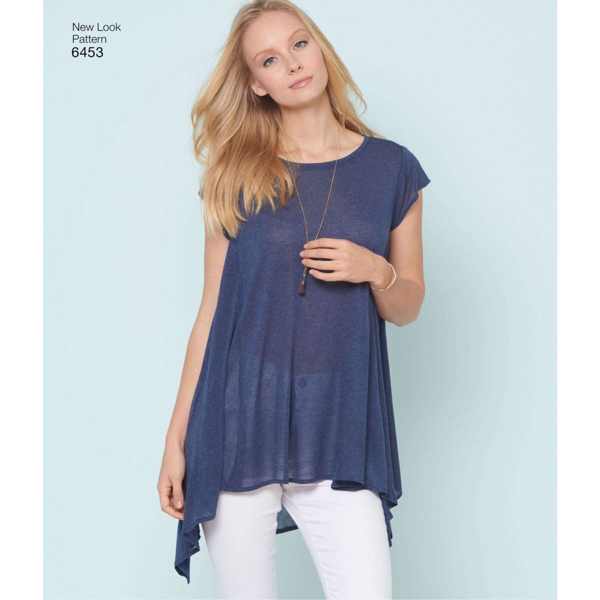 New Look Sewing Pattern N6453 Misses' Easy Knit Tops
