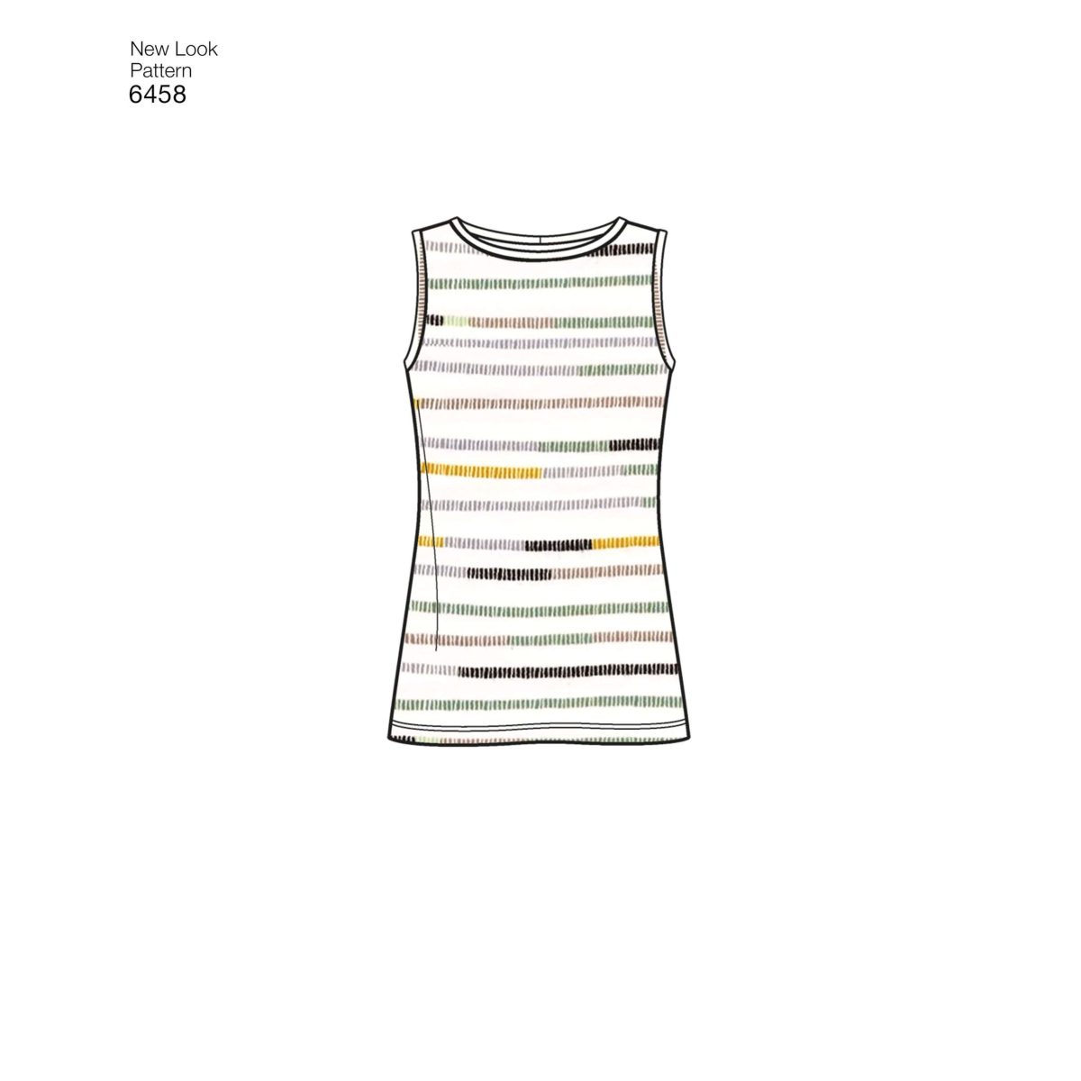 New Look Sewing Pattern N6458 Misses' Easy Knit Coordinates