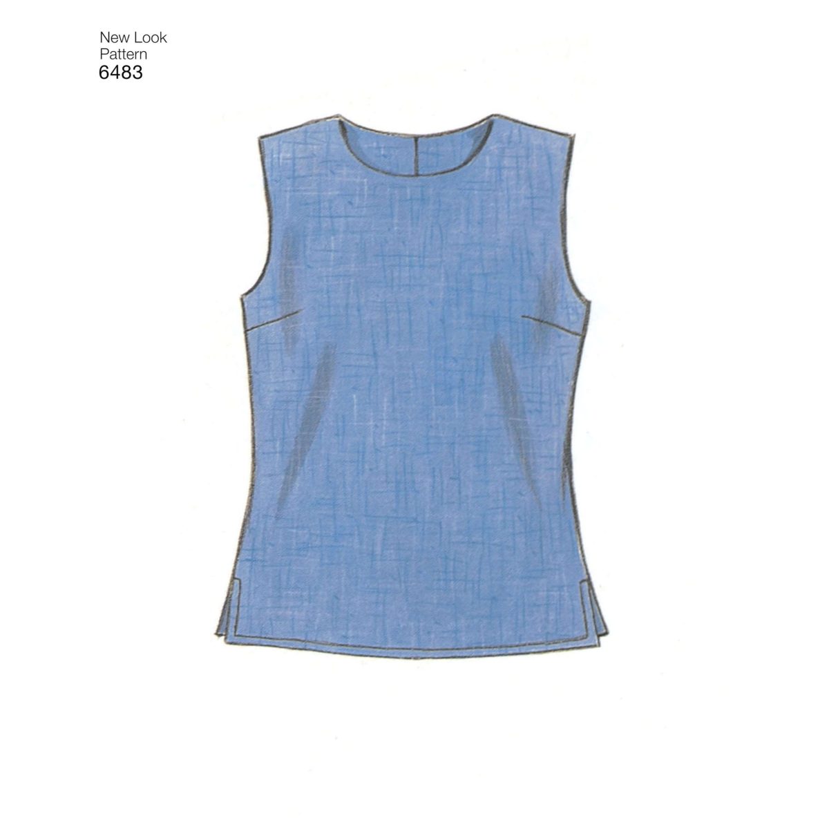 New Look Sewing Pattern N6483 Misses' Tops