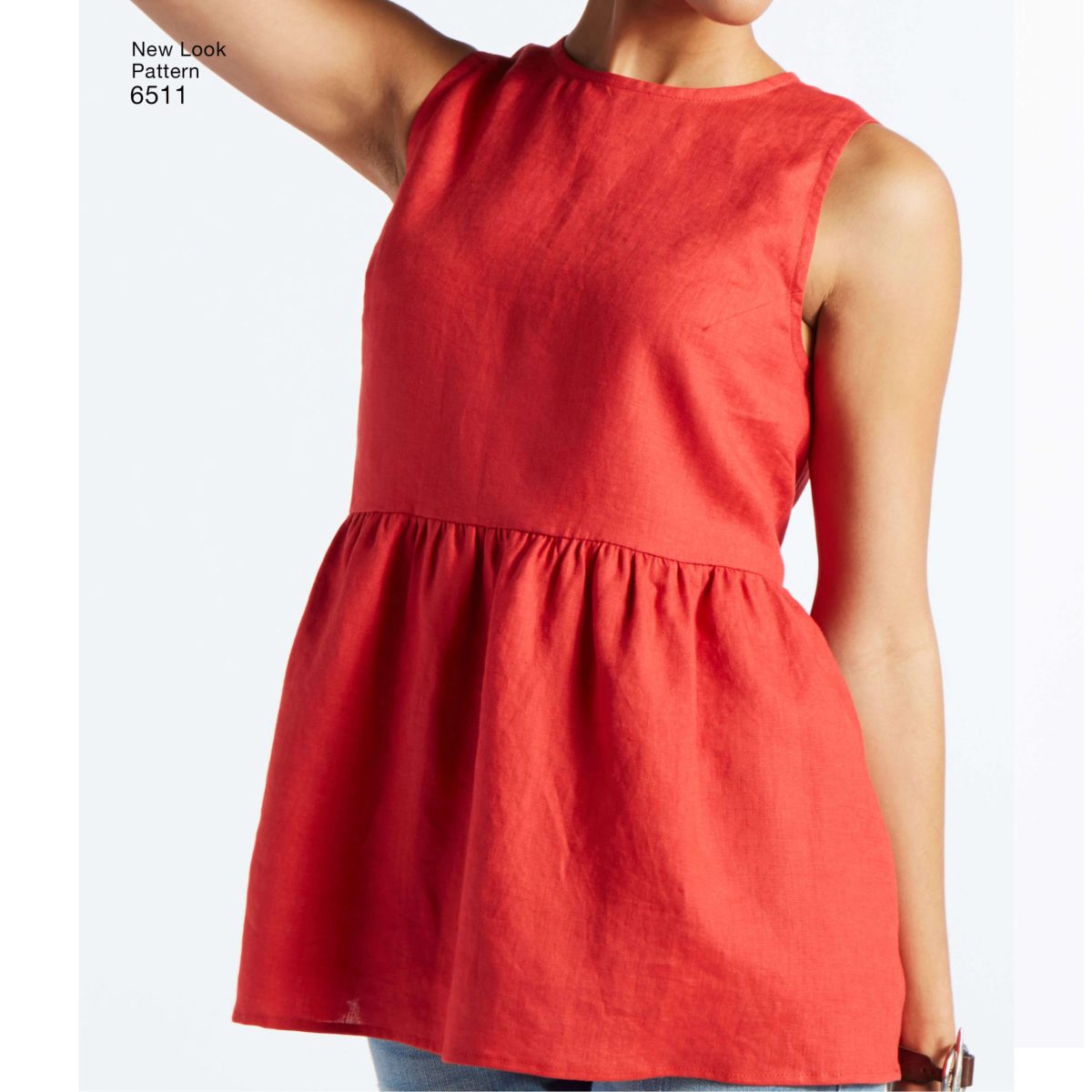 New Look Pattern 6511 Misses' Tops With Length and Sleeve Variations