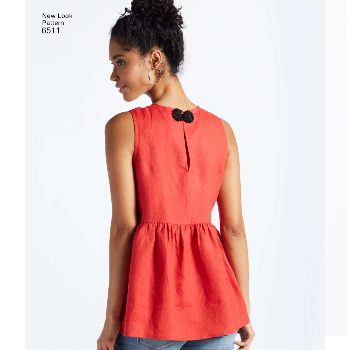 New Look Pattern 6511 Misses' Tops With Length and Sleeve Variations