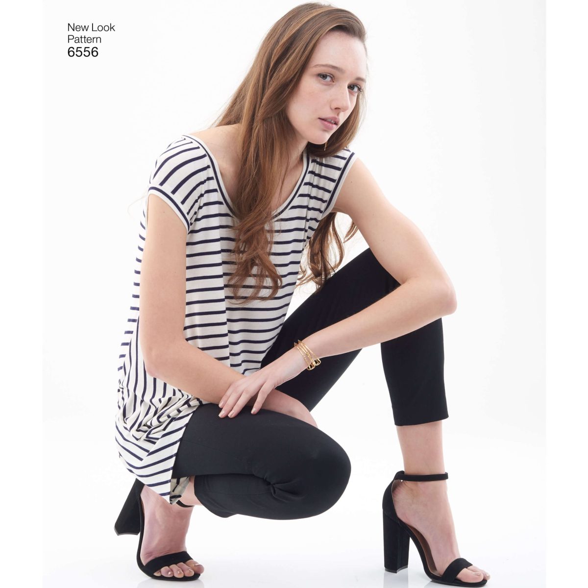 New Look Pattern 6556 Misses' Easy Knit Tops