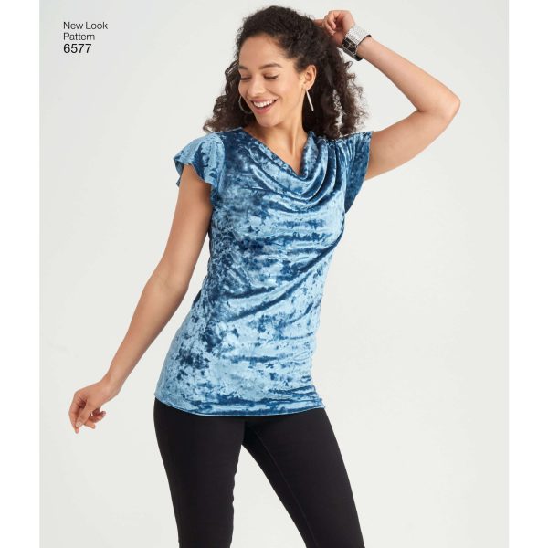 New Look Pattern 6577 Misses' Knit Tops