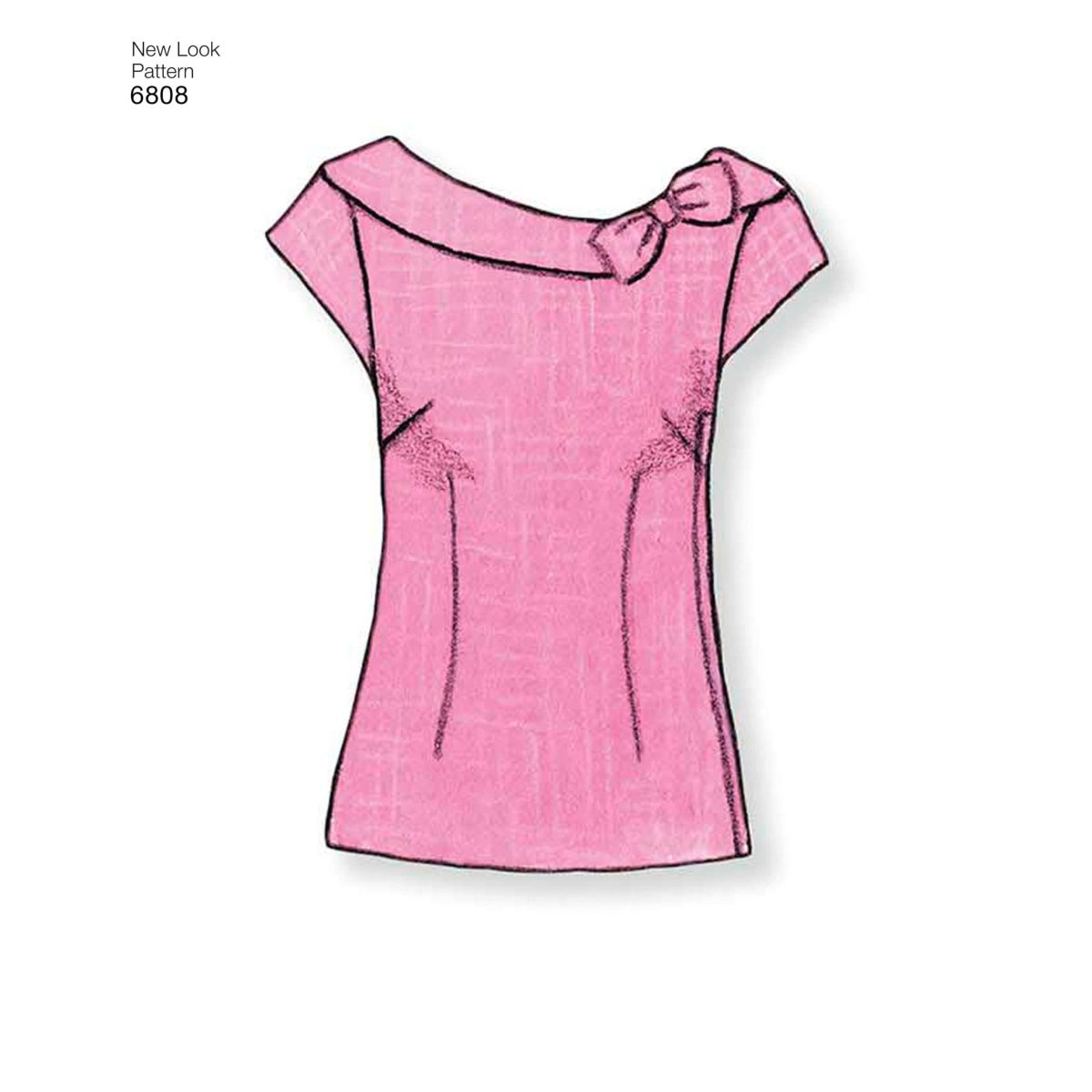 New Look Sewing Pattern N6808 Misses' Tops