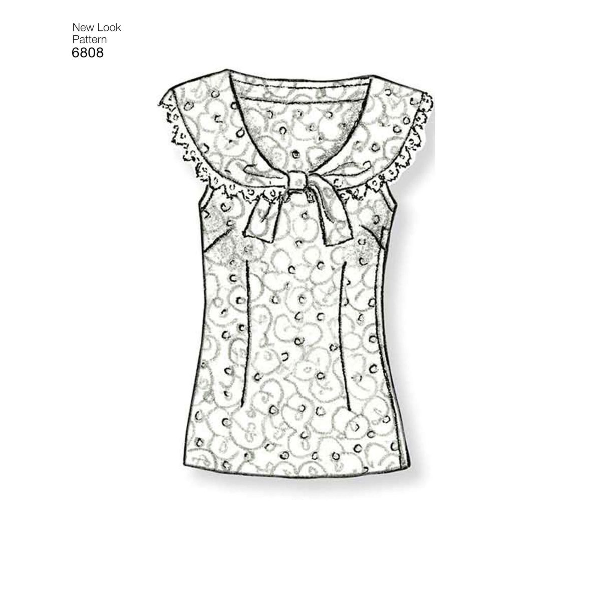 New Look Sewing Pattern N6808 Misses' Tops