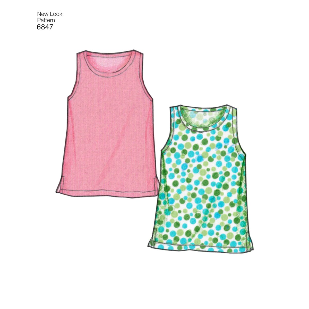 New Look Sewing Pattern N6847 Child's Sleepwear