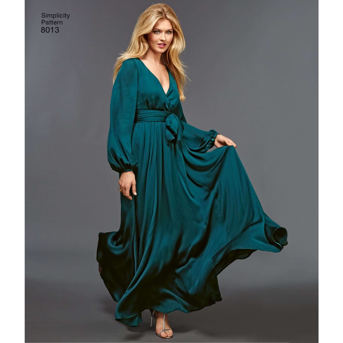 Simplicity Sewing Pattern S8013 Misses' Vintage 1970's Dresses'