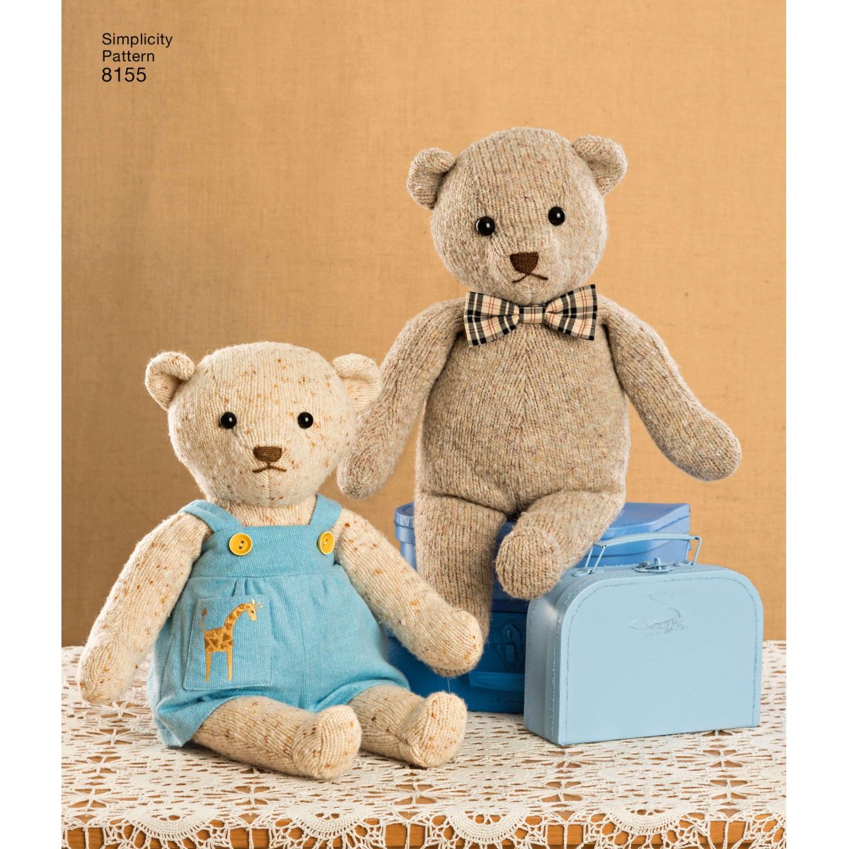 Simplicity Teddy Sewing Pattern, 8155