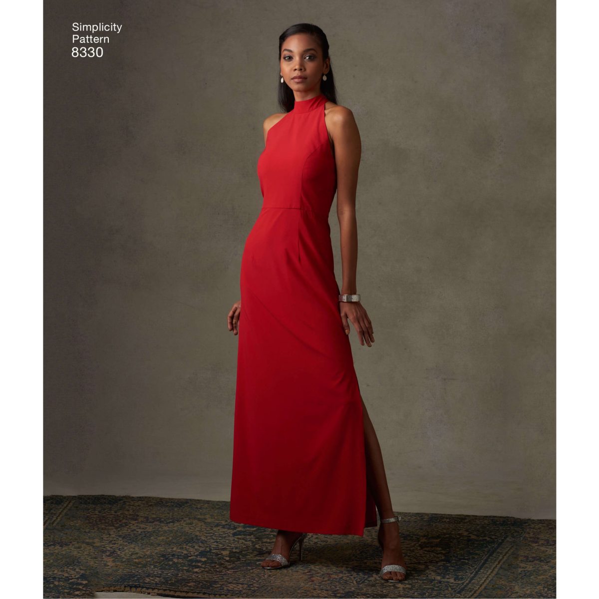 Simplicity Pattern 8330 Misses' Dress with Skirt and Back Variations