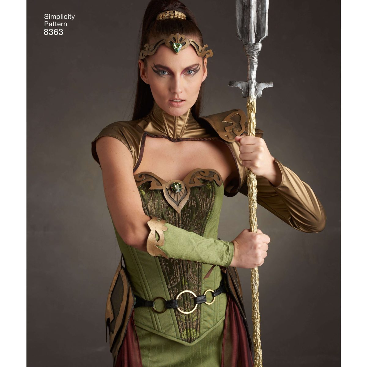 Simplicity Pattern 8363 Misses' Fantasy Ranger Costume