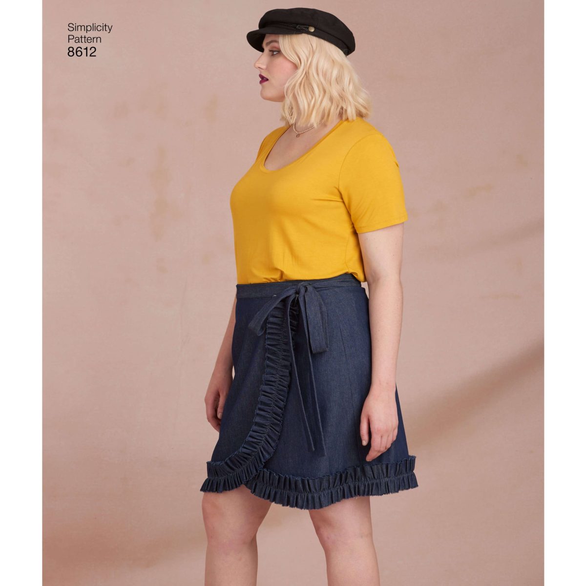 Simplicity Sewing Pattern 8612 Women's Easy Wrap Skirts by Ashley Nell Tiption