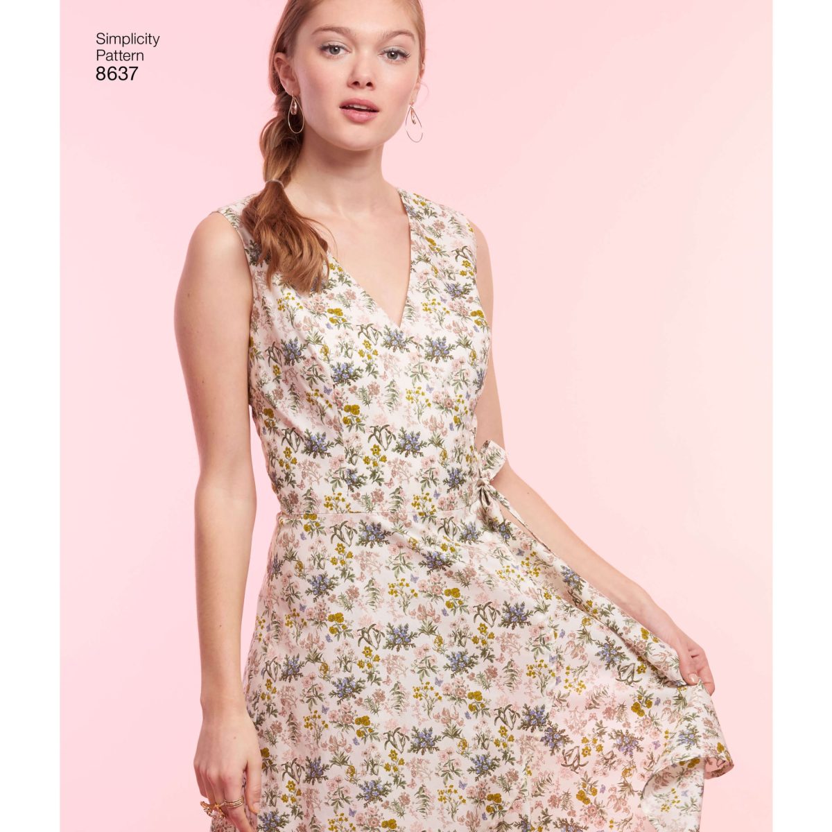 Simplicity Sewing Pattern 8637 Misses' Wrap Dress
