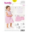 Burda Style Pattern B9357 Baby Collar Dress and Panties
