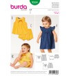 Burda Style Pattern B9358 Baby Dress, Top and Panties