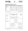 Burda Style Pattern B9362 Child Dress, Blouse and Skirt