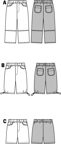 Burda B9793 Trousers Sewing Pattern