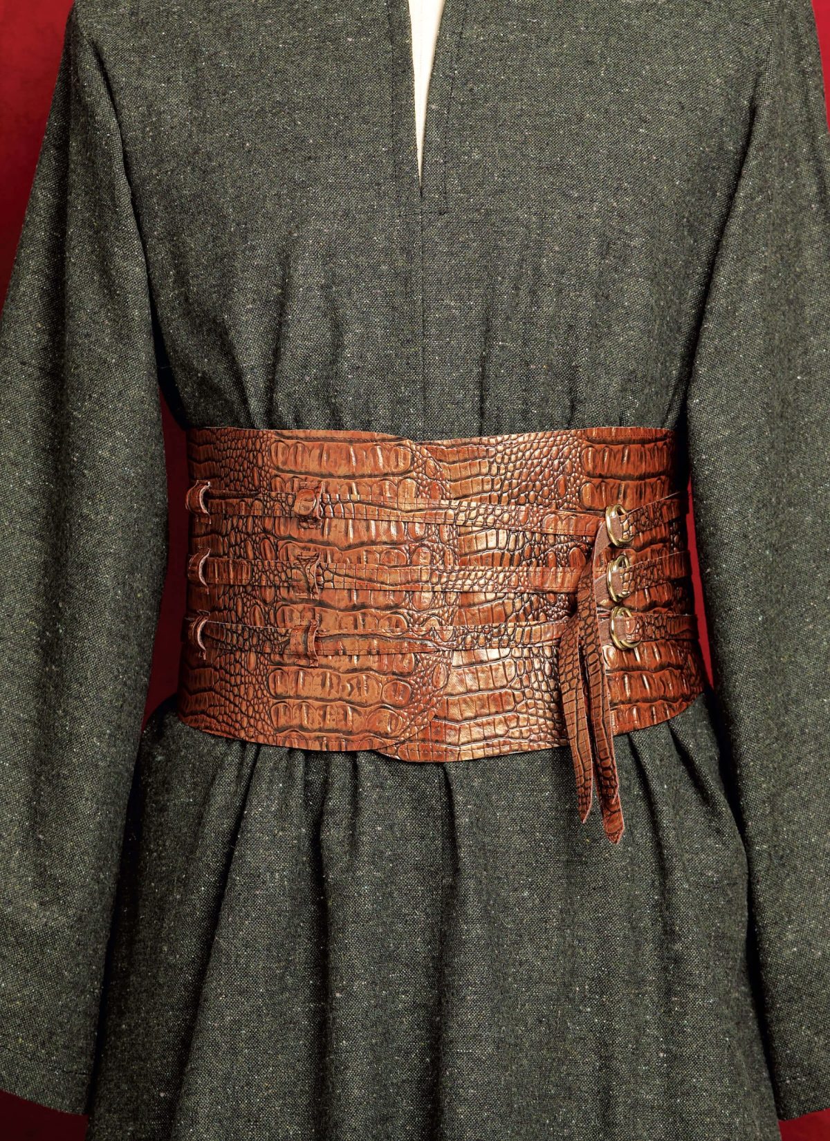 Butterick Sewing Pattern B5371 Misses'/Men's Wrist Bracers, Corset, Belt And Pouches