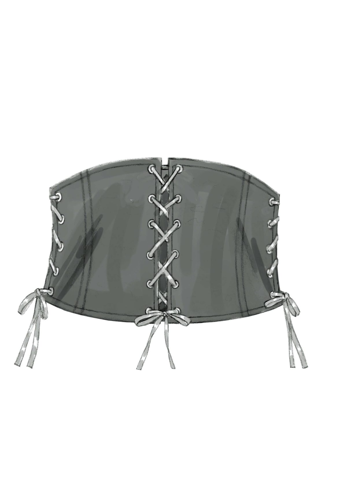 Butterick Sewing Pattern B5371 Misses'/Men's Wrist Bracers, Corset, Belt And Pouches