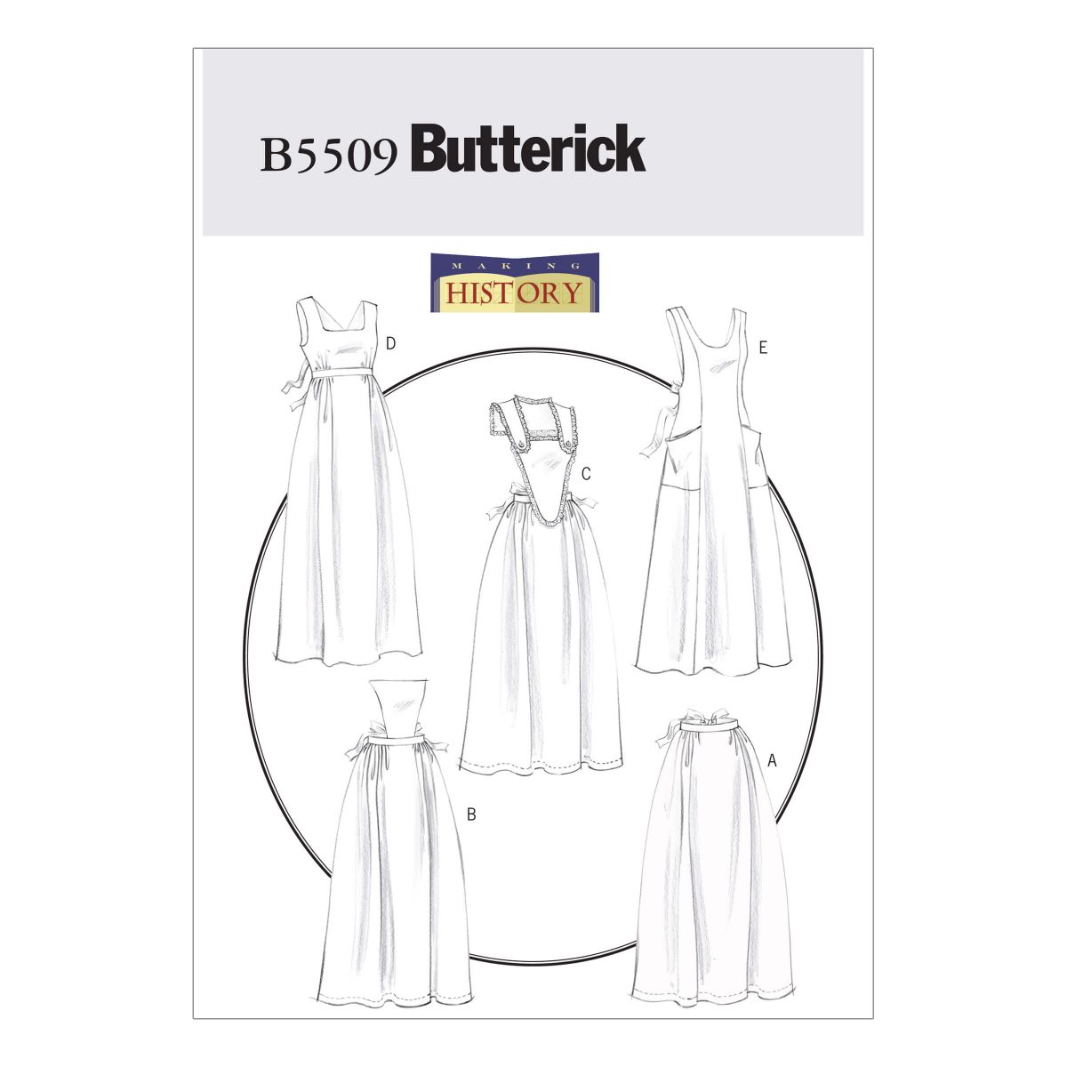Butterick Sewing Pattern B5509 Aprons Sewdirect Australia
