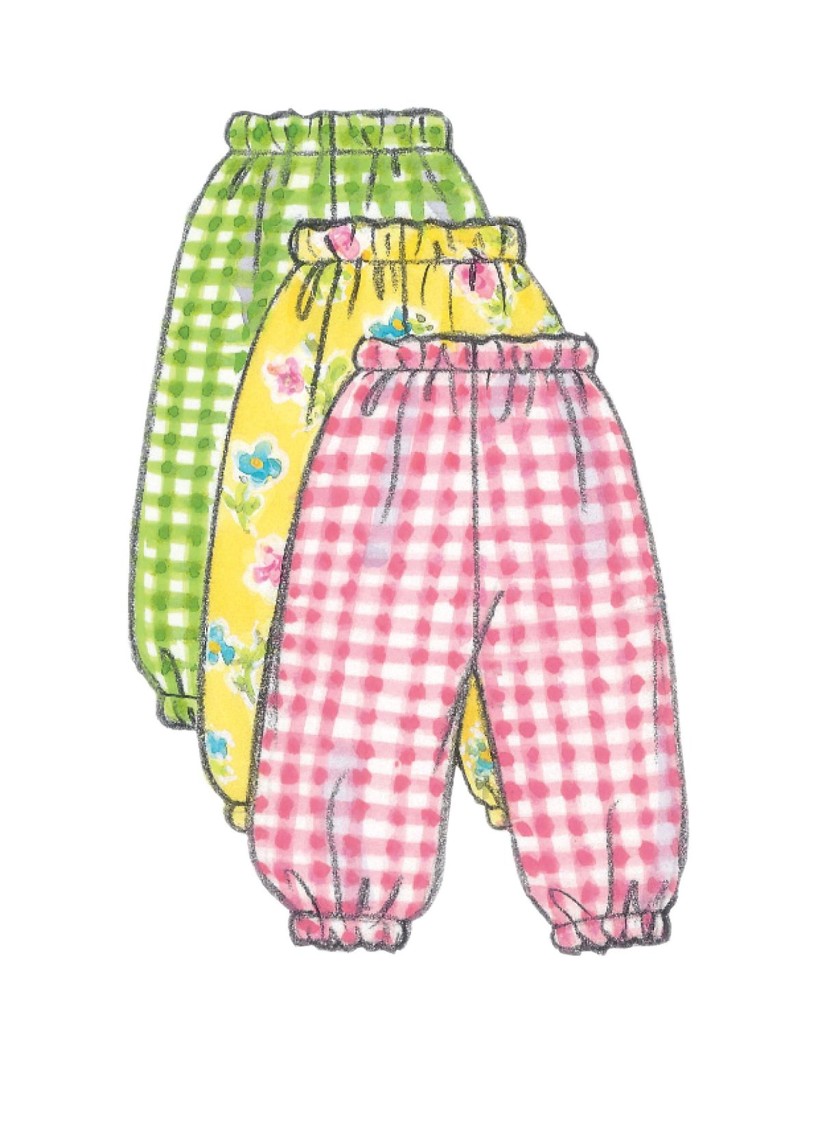 Butterick Sewing Pattern B5624 Infants' Dress, Jumper, Romper, Jumpsuit, Panties, Hat and Bag