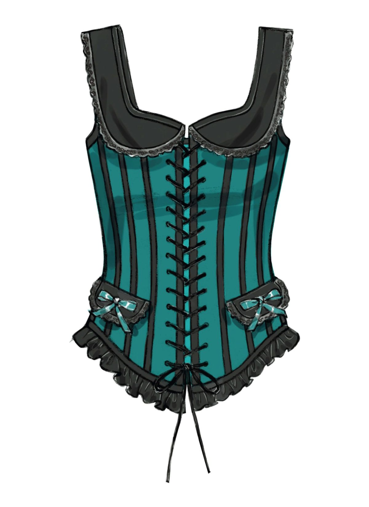 Butterick Sewing Pattern B5662 bMisses' Corsets