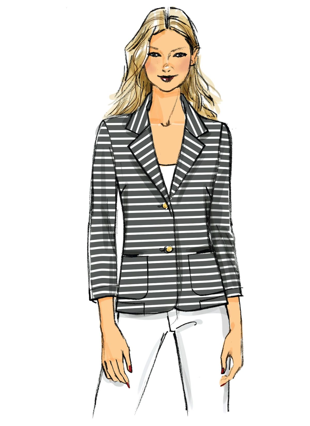Butterick Sewing Pattern B5926 Misses'/Misses' Petite Jacket