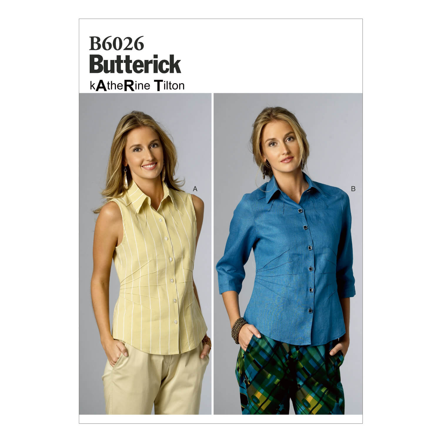 Butterick Sewing Pattern B6026 Misses' Top
