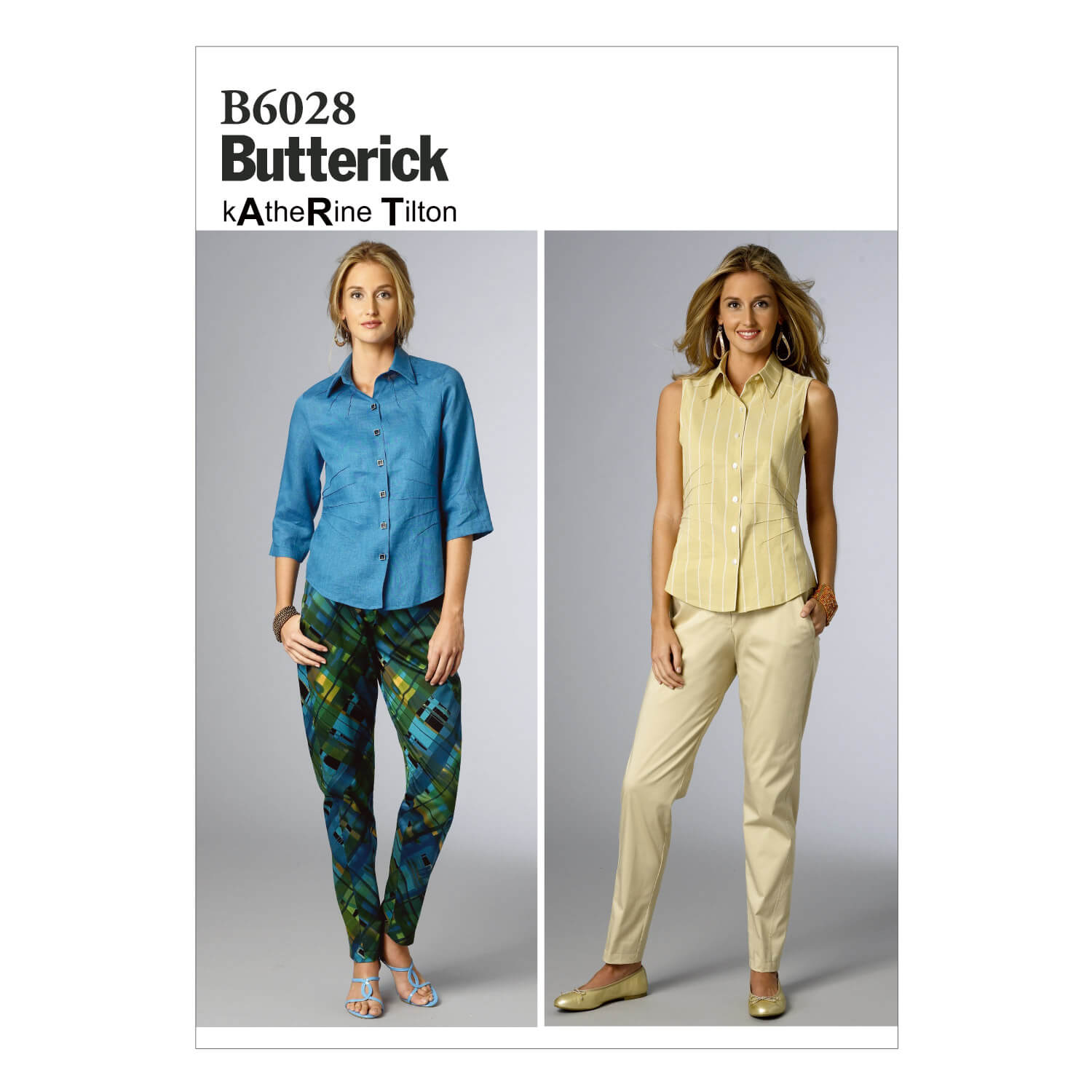 Butterick Sewing Pattern B6028 Misses' Pants