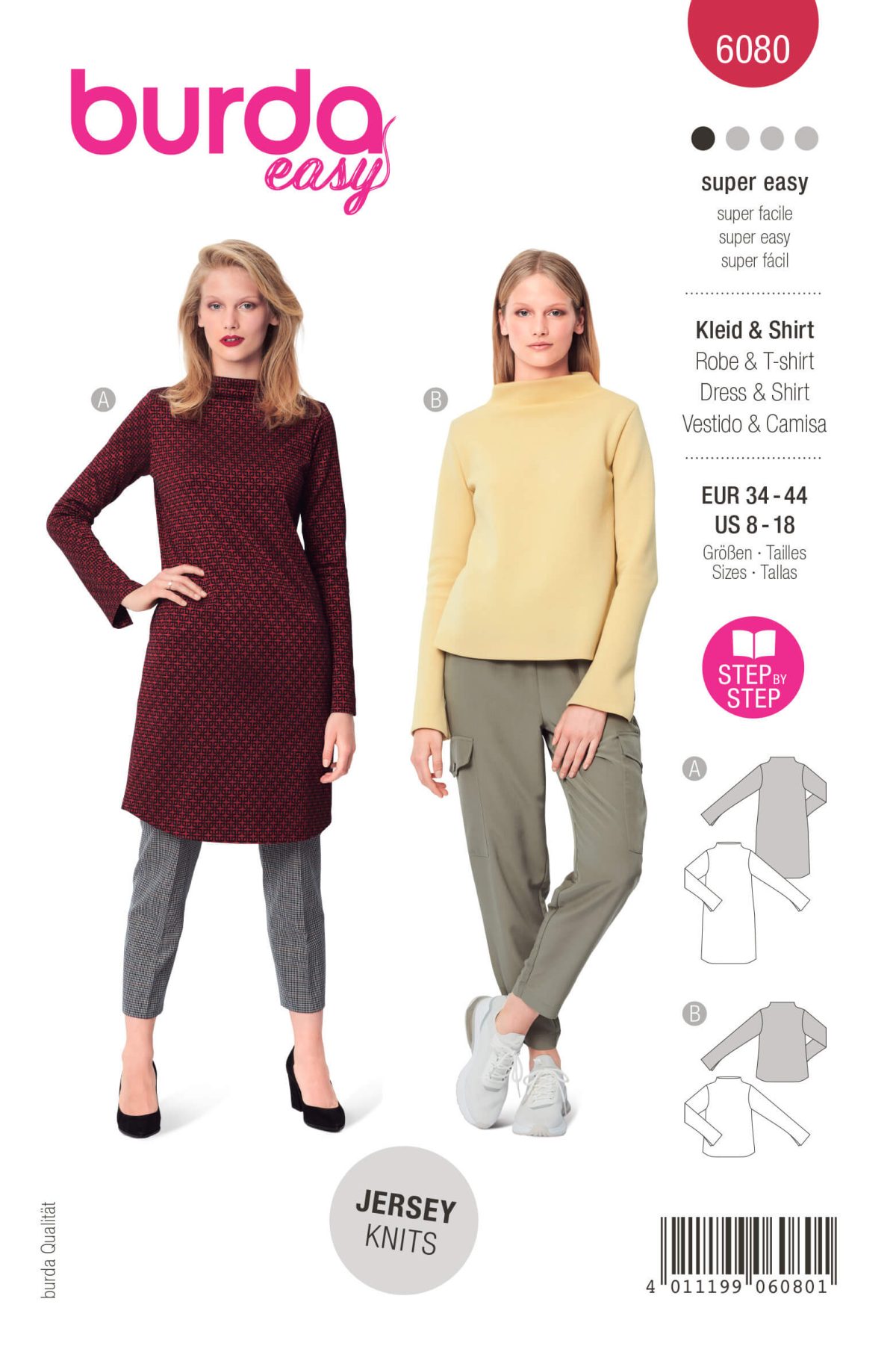 Burda Style Pattern 6080 Misses' Dress and Top