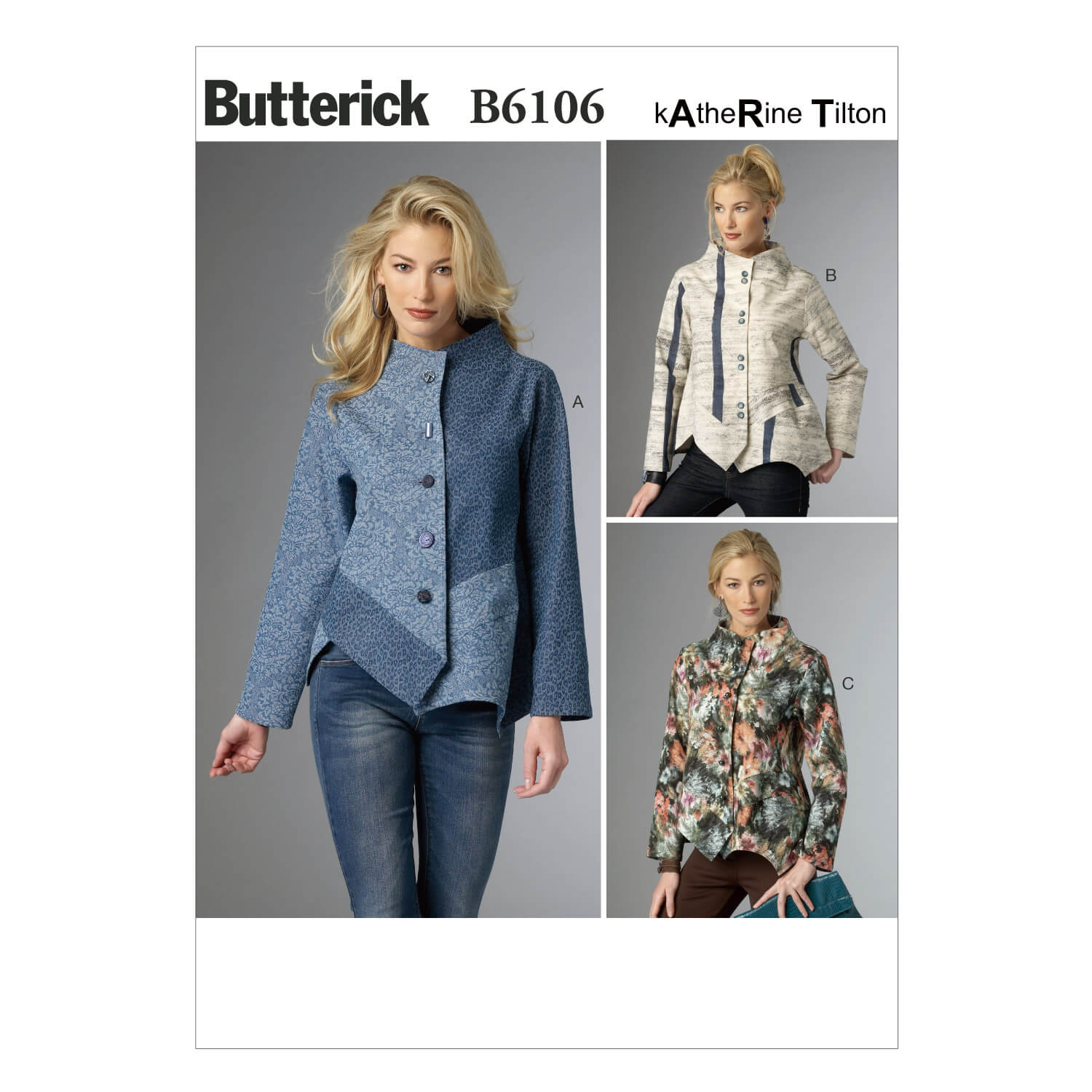 Butterick Sewing Pattern B6106 Misses’ Jacket Sewdirect Australia