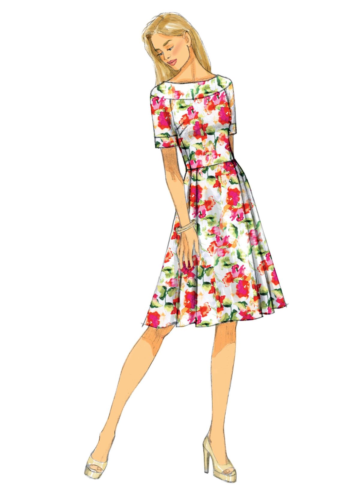 Butterick Sewing Pattern B6129 Misses'/Misses' Petite Dress