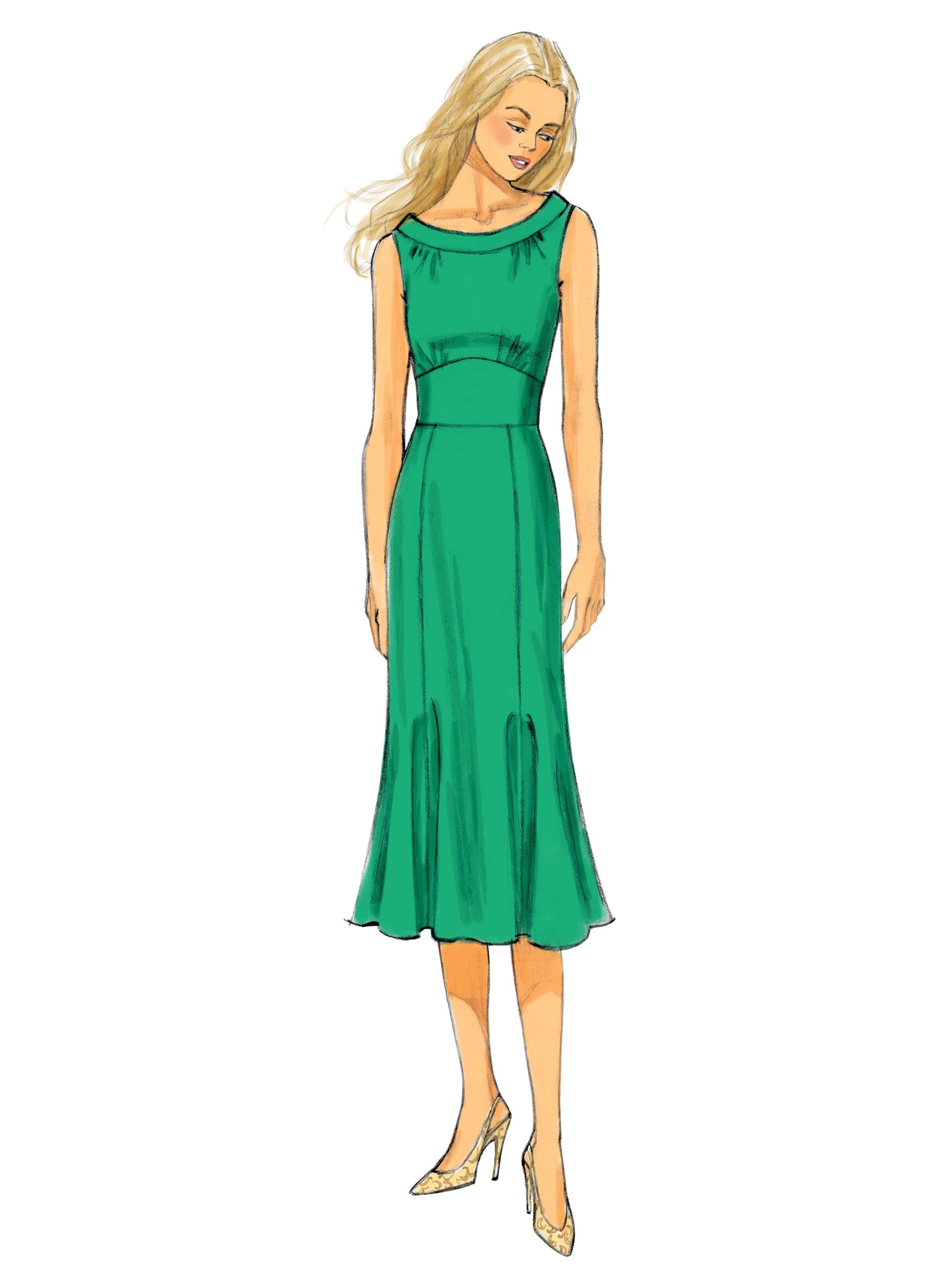 Butterick Sewing Pattern B6130 Misses' Dress and Jumpsuit