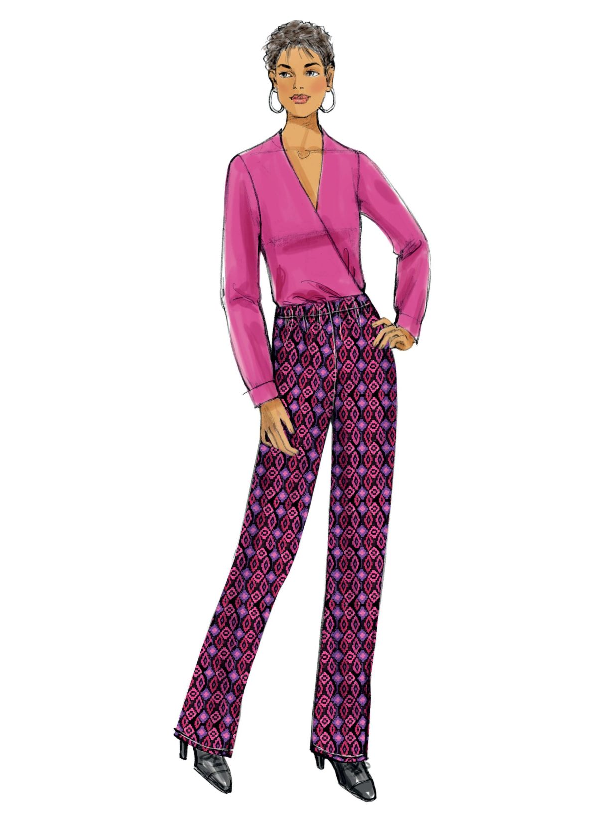 Butterick Sewing Pattern B6137 Misses' Pants