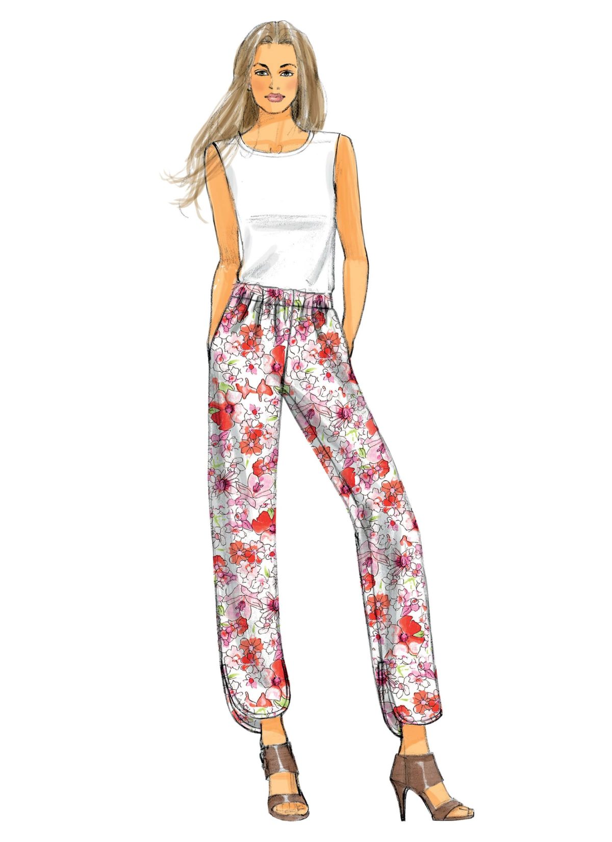Butterick Sewing Pattern B6137 Misses' Pants