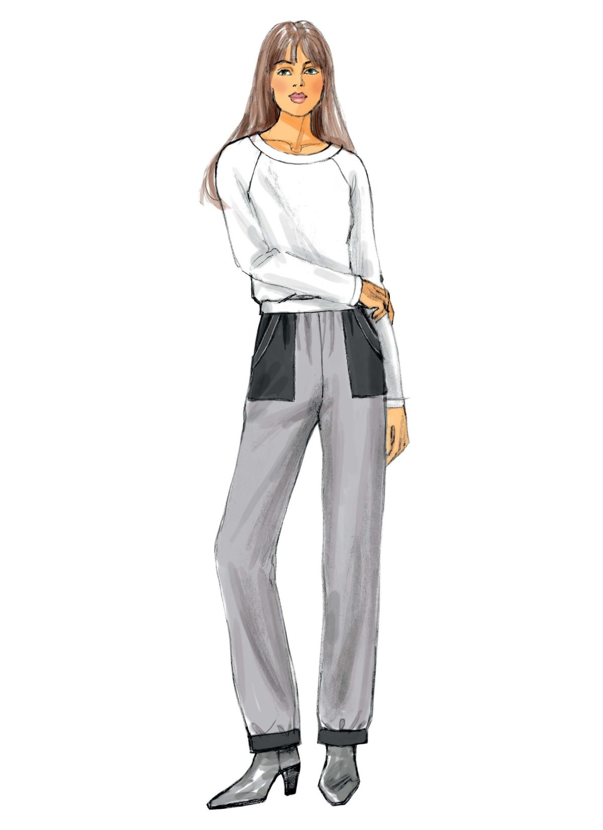 Butterick Sewing Pattern B6137 Misses' Pants