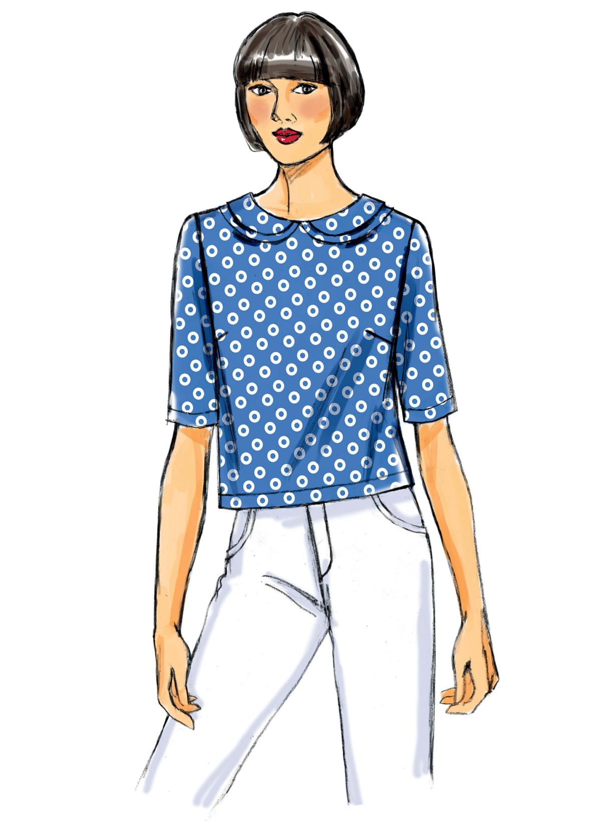 Butterick Sewing Pattern B6175 Misses' Top