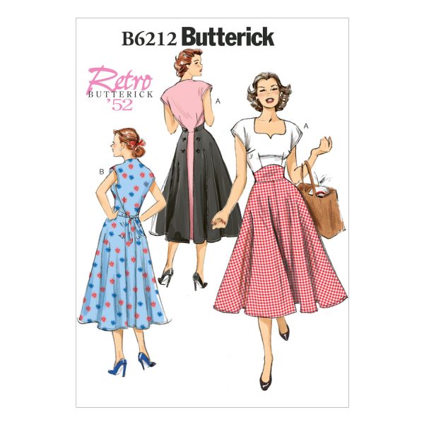 Butterick Sewing Pattern B6212 Misses' Dress
